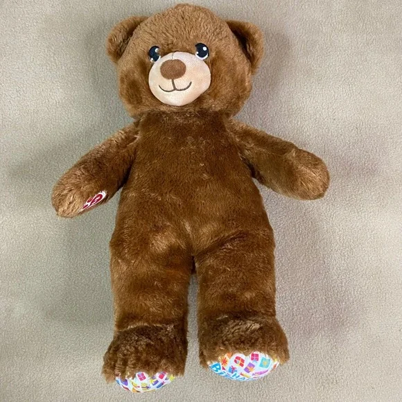 Build A Bear Workshop Brown Teddy Bear Happy Birthday Plush‎ Stuffed Animal Toy - Picture 2 of 8